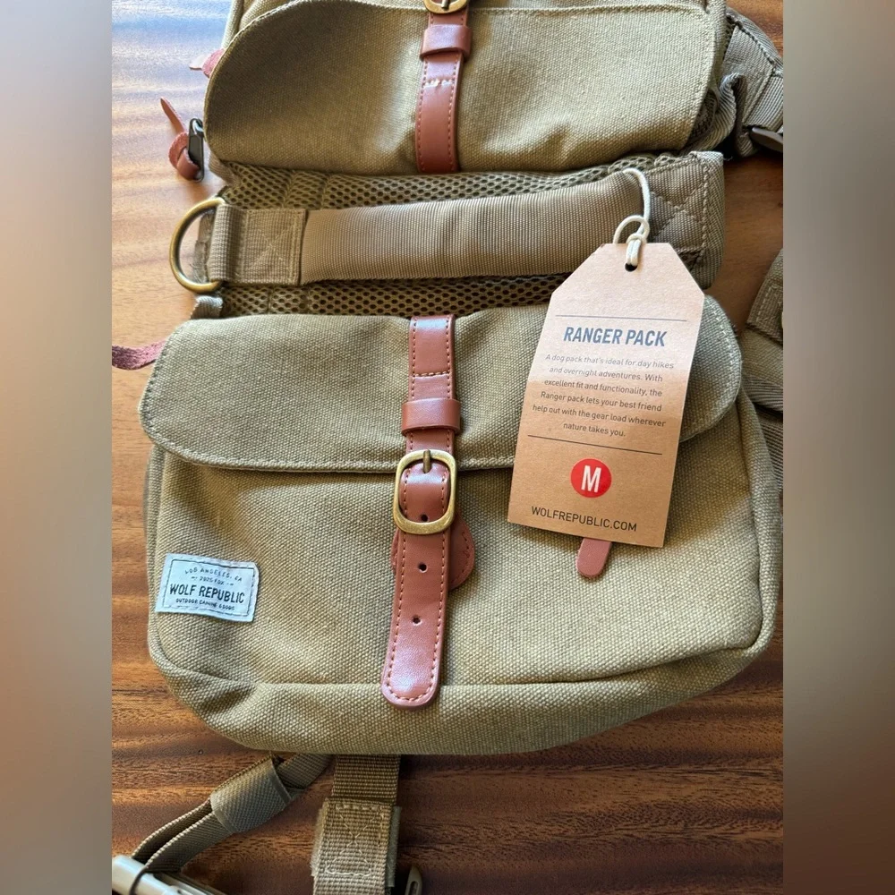 Wolf republic ranger dog backpack, medium